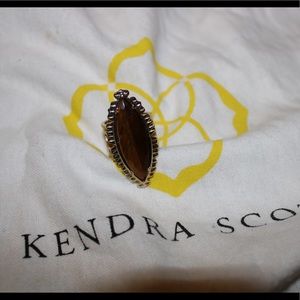 Kendra Scott Tigers Eye Cocktail Ring
